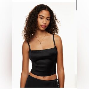 Wilfred Black Sleeveless Dress